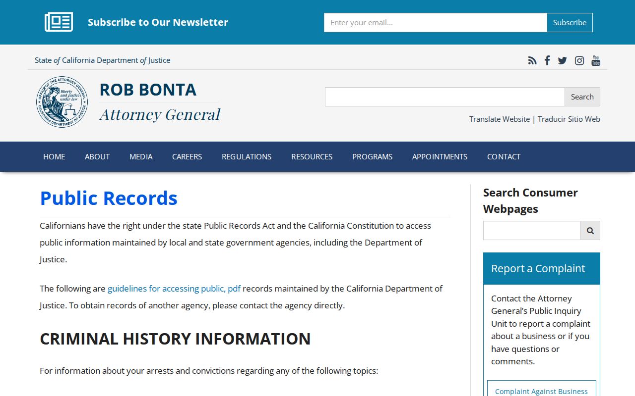 Modesto neighbors California public records guide for block records